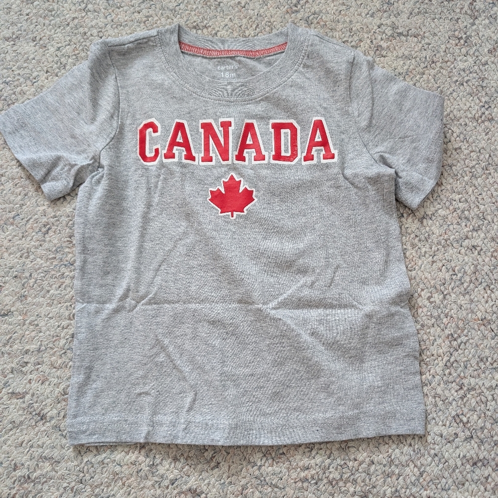 4 For $12 Bundle - BNWOT Canada Short-Sleeve Shirt 18 Months
